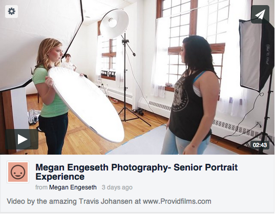 Senior portraits for creative senior graduates