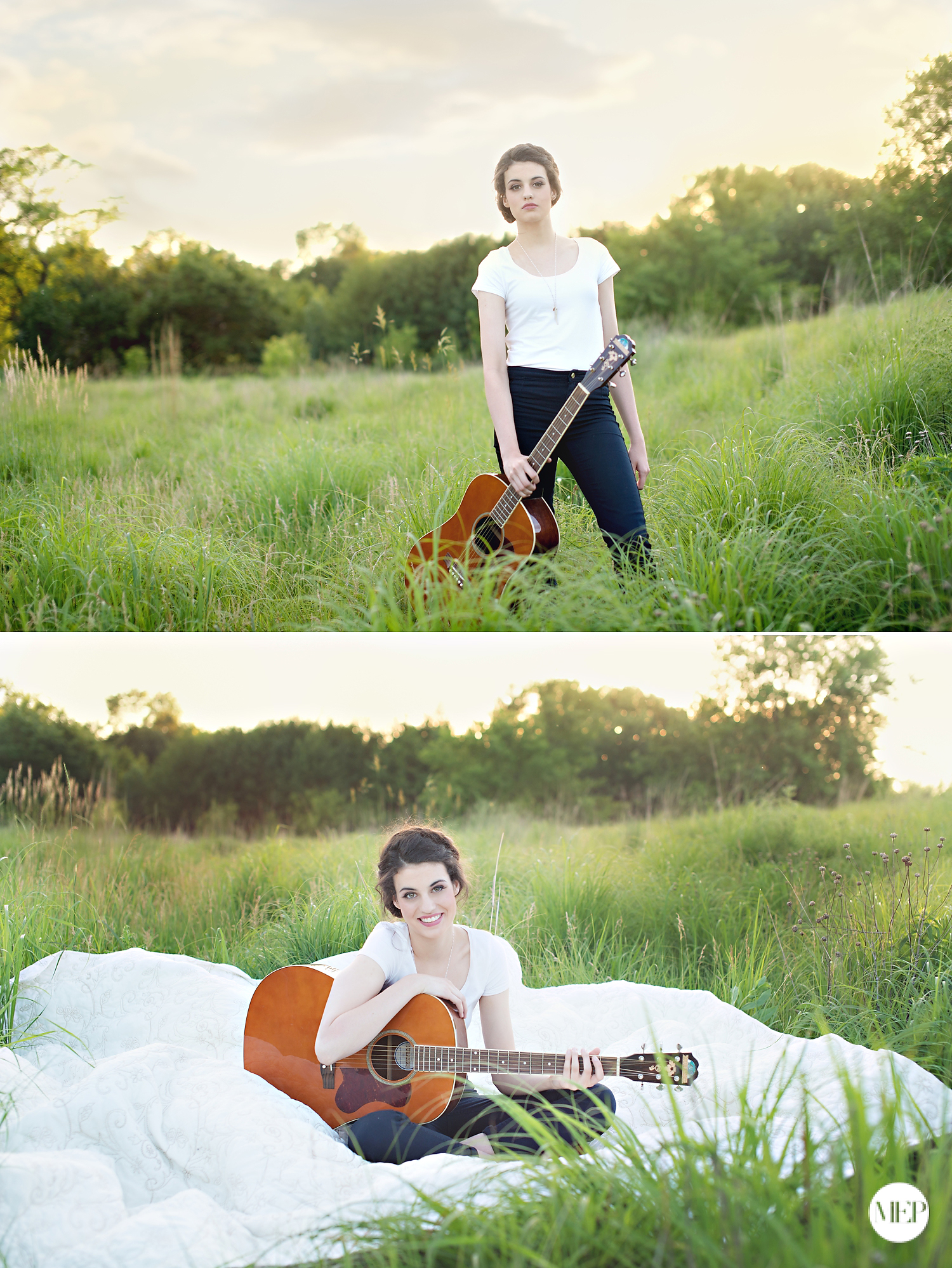 Senior pictures for musicians