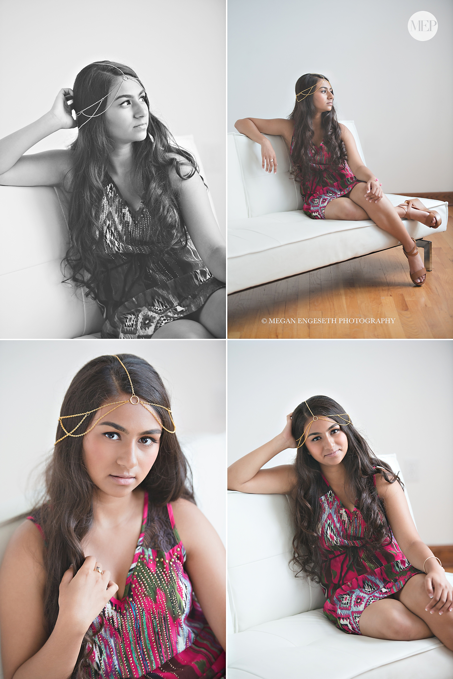 Modern In Studio senior pictures Minneapolis St. Paul MN Photographer