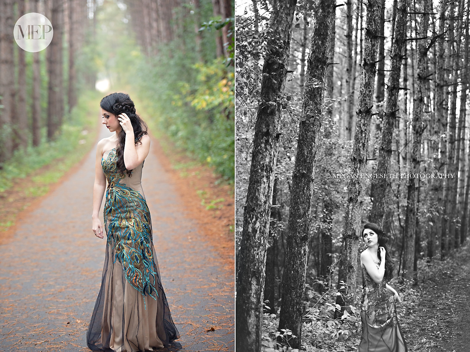 Whimsical forest senior photographer in Minnesota1