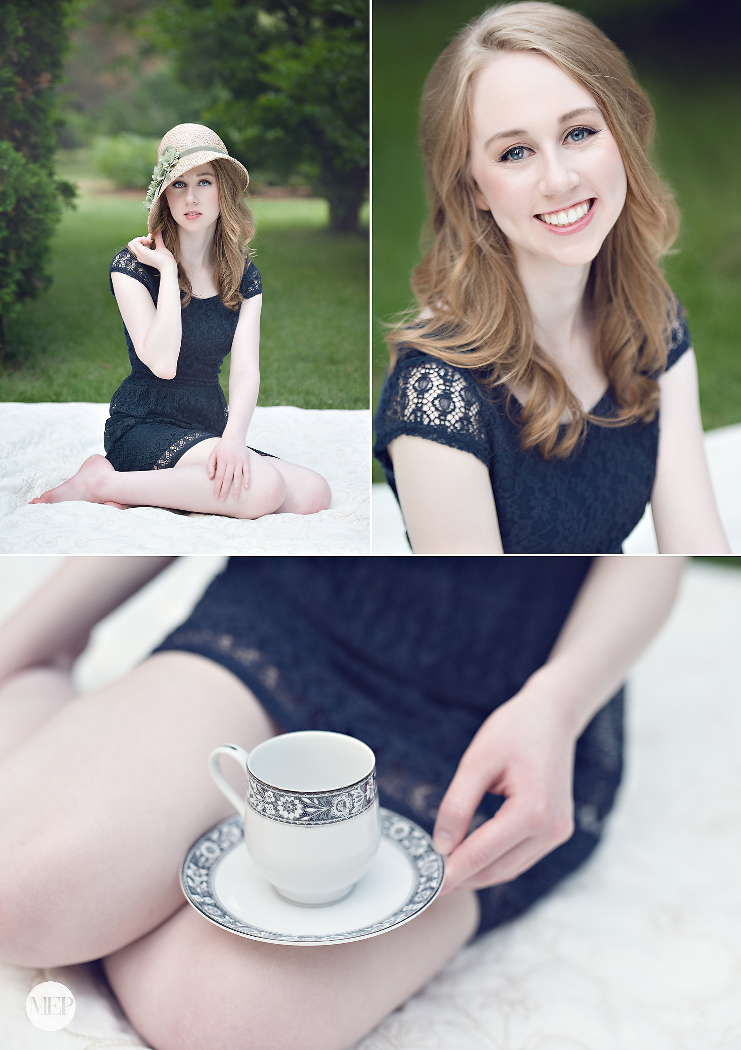 London Inspired Senior pictures tea photographer Chanhassen Minnesota