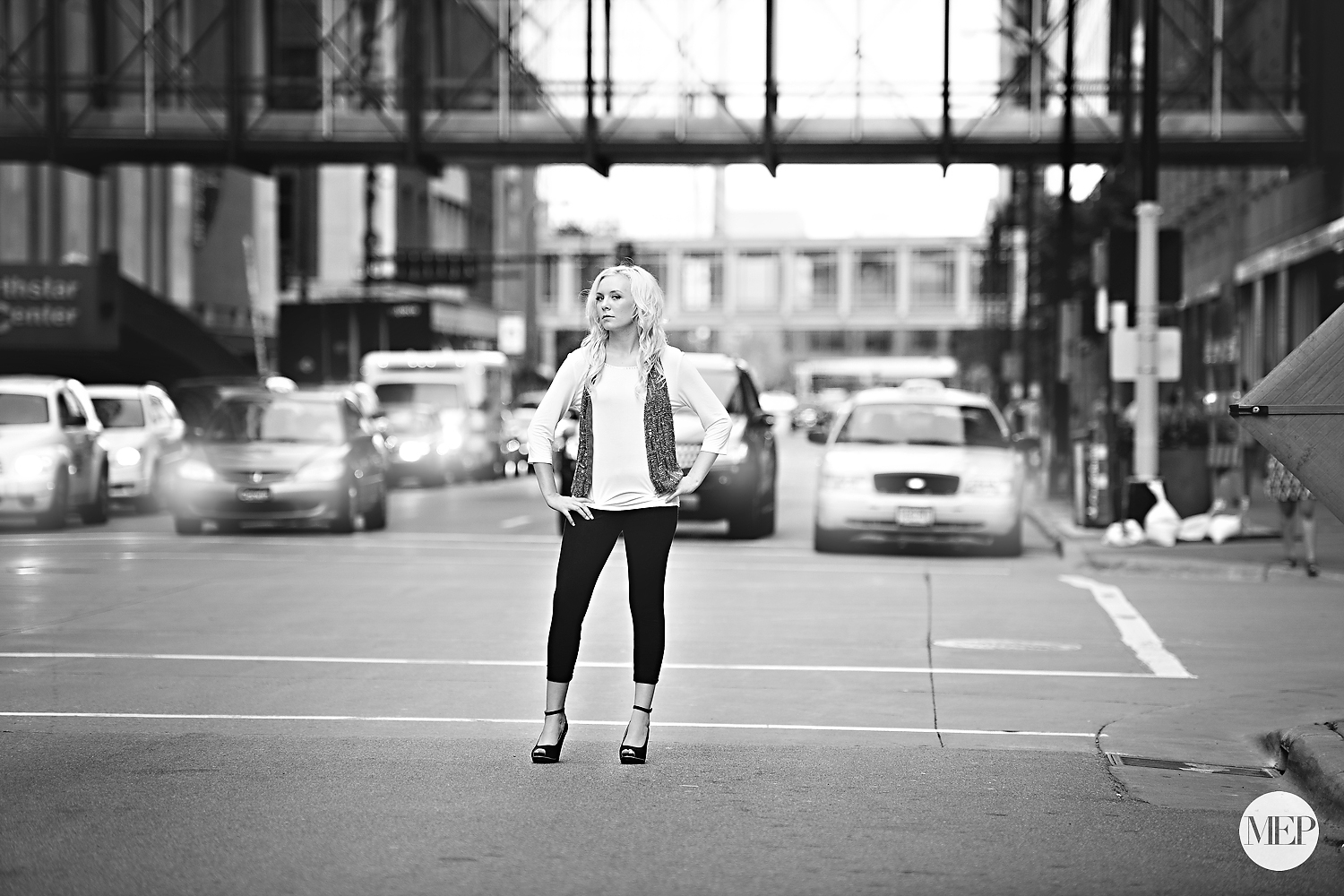 City Downtown Senior Pictures in Minneapolis MN Senior Photographer