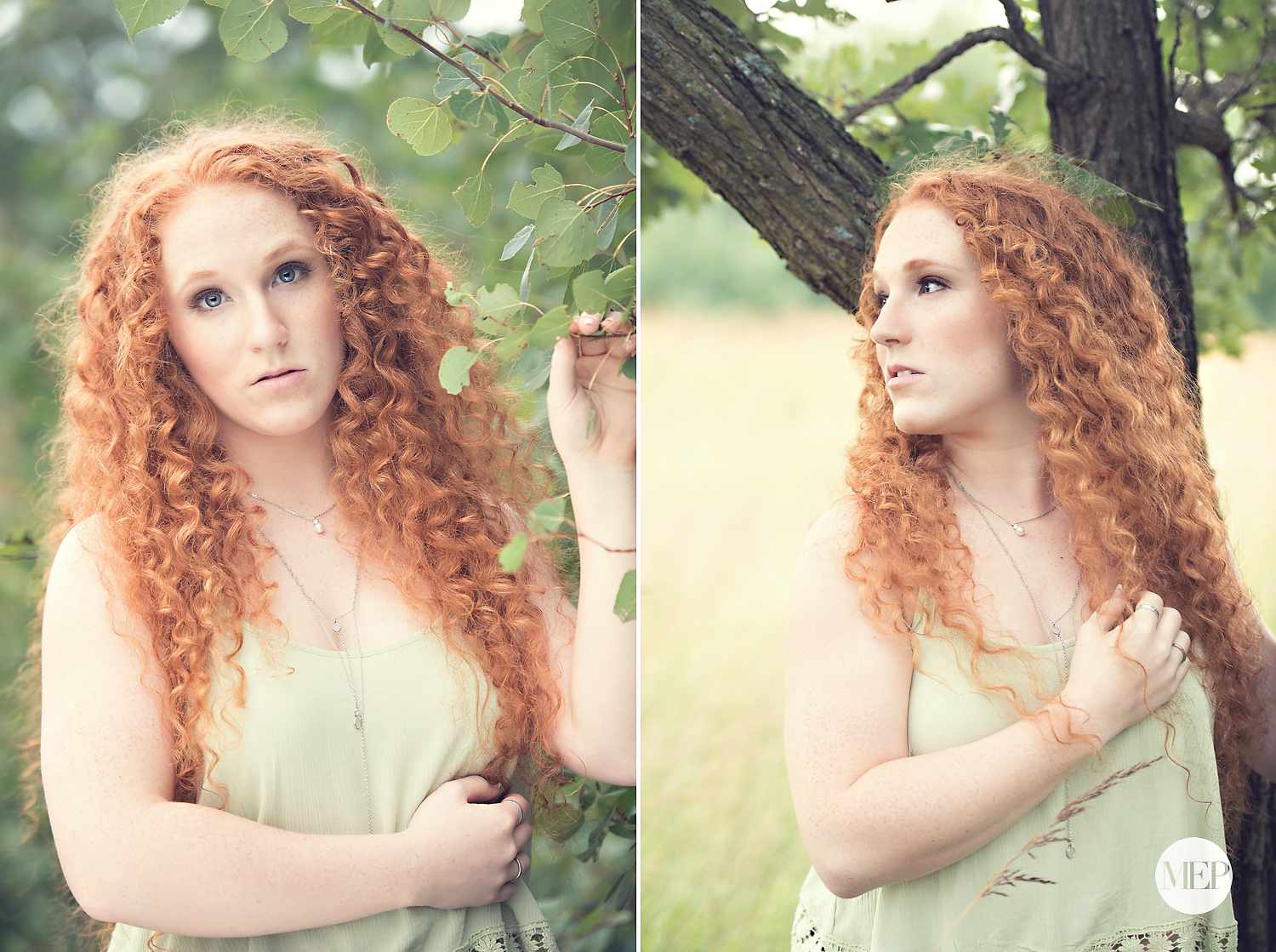 boho field senior portraits Minnesota Photographer 1