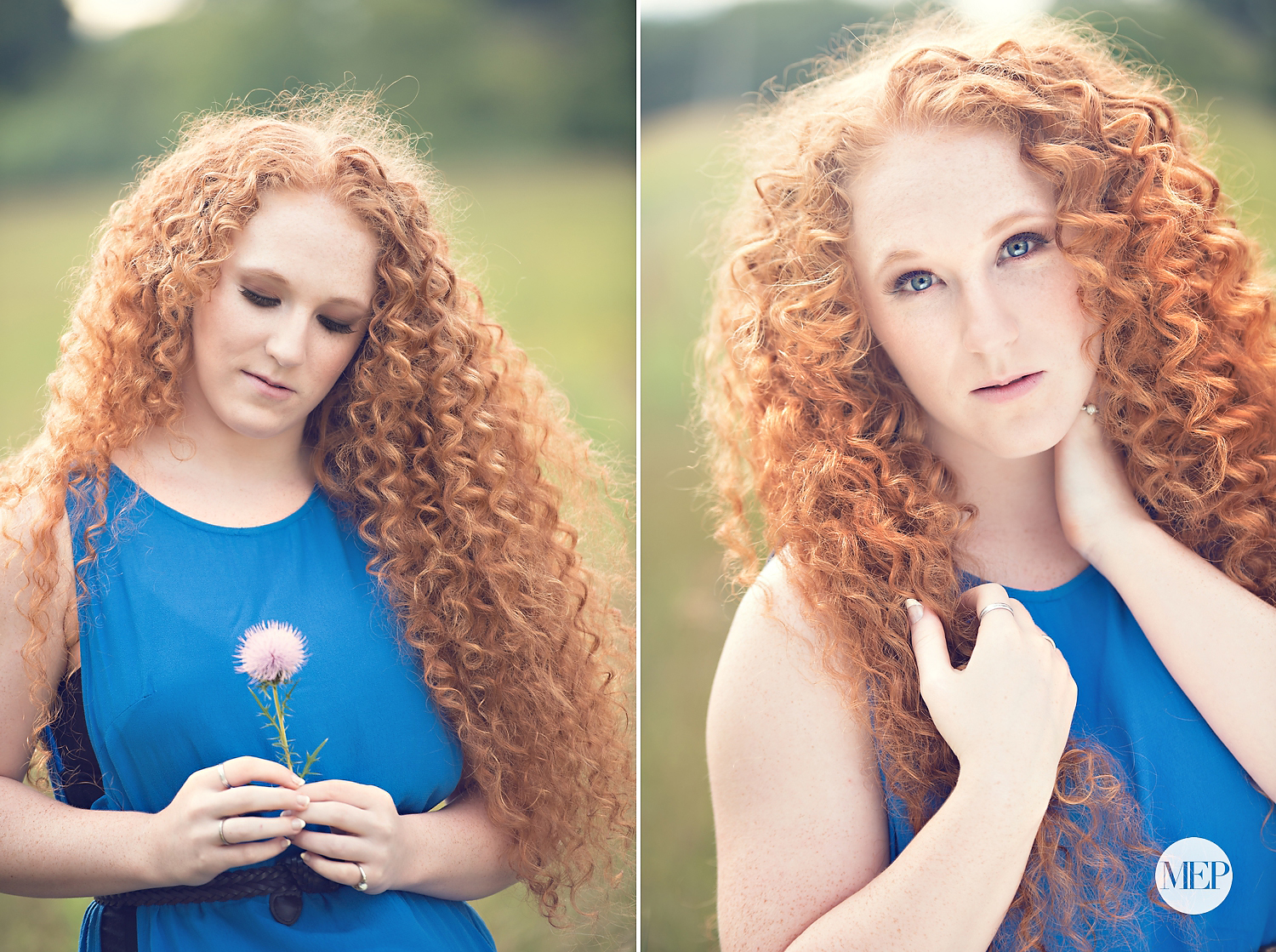 boho field senior portraits Minnesota Photographer 1