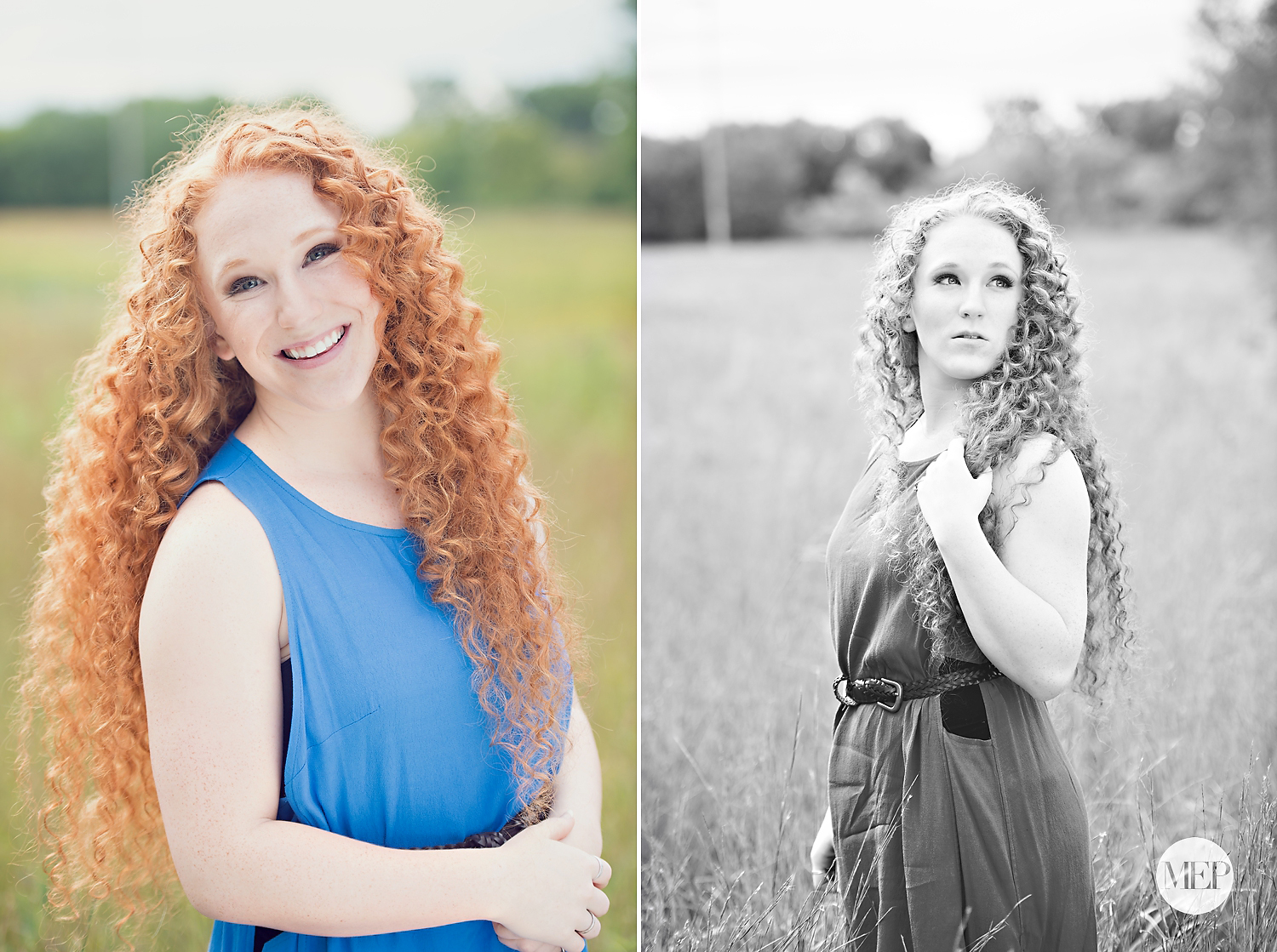 boho field senior portraits Minnesota Photographer 1