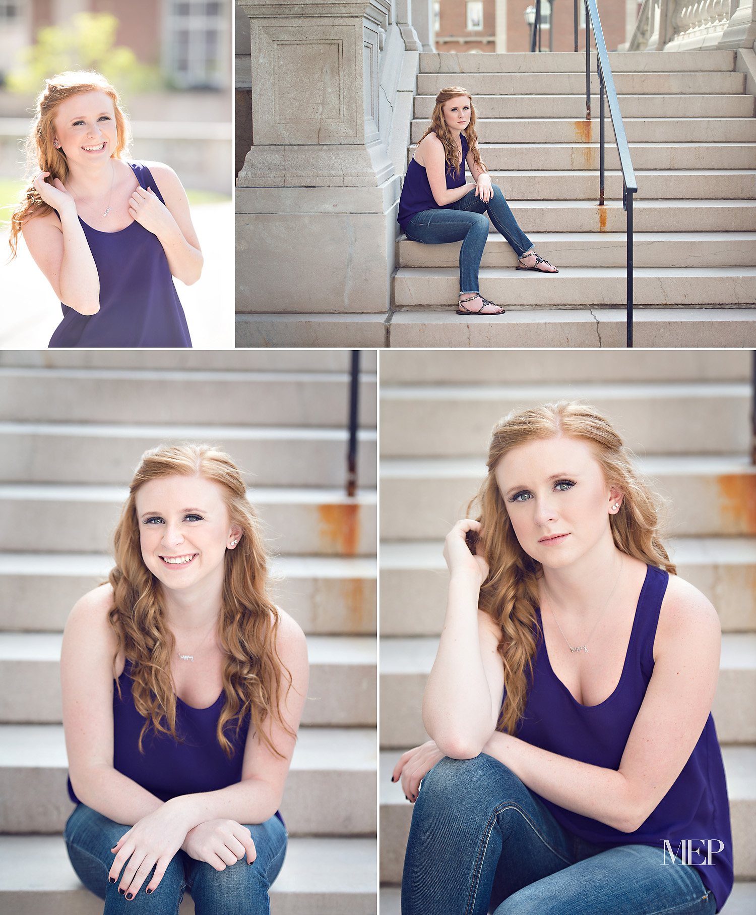 Library Book inspired senior portrait Photographer Minneapolis MN Chanhassen