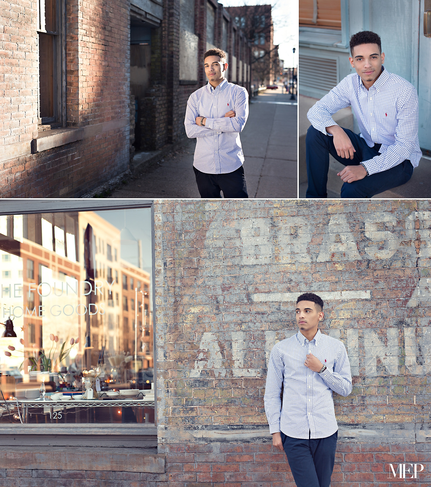 Fashion model inspired senior boy guy senior picture photographer Minnesota