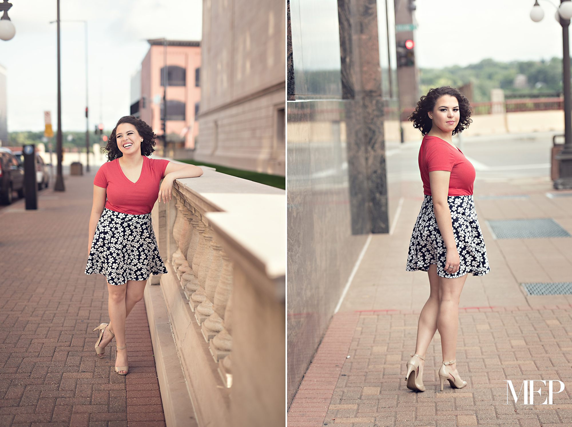 Minneapolis Modern Senior photographer MN actor