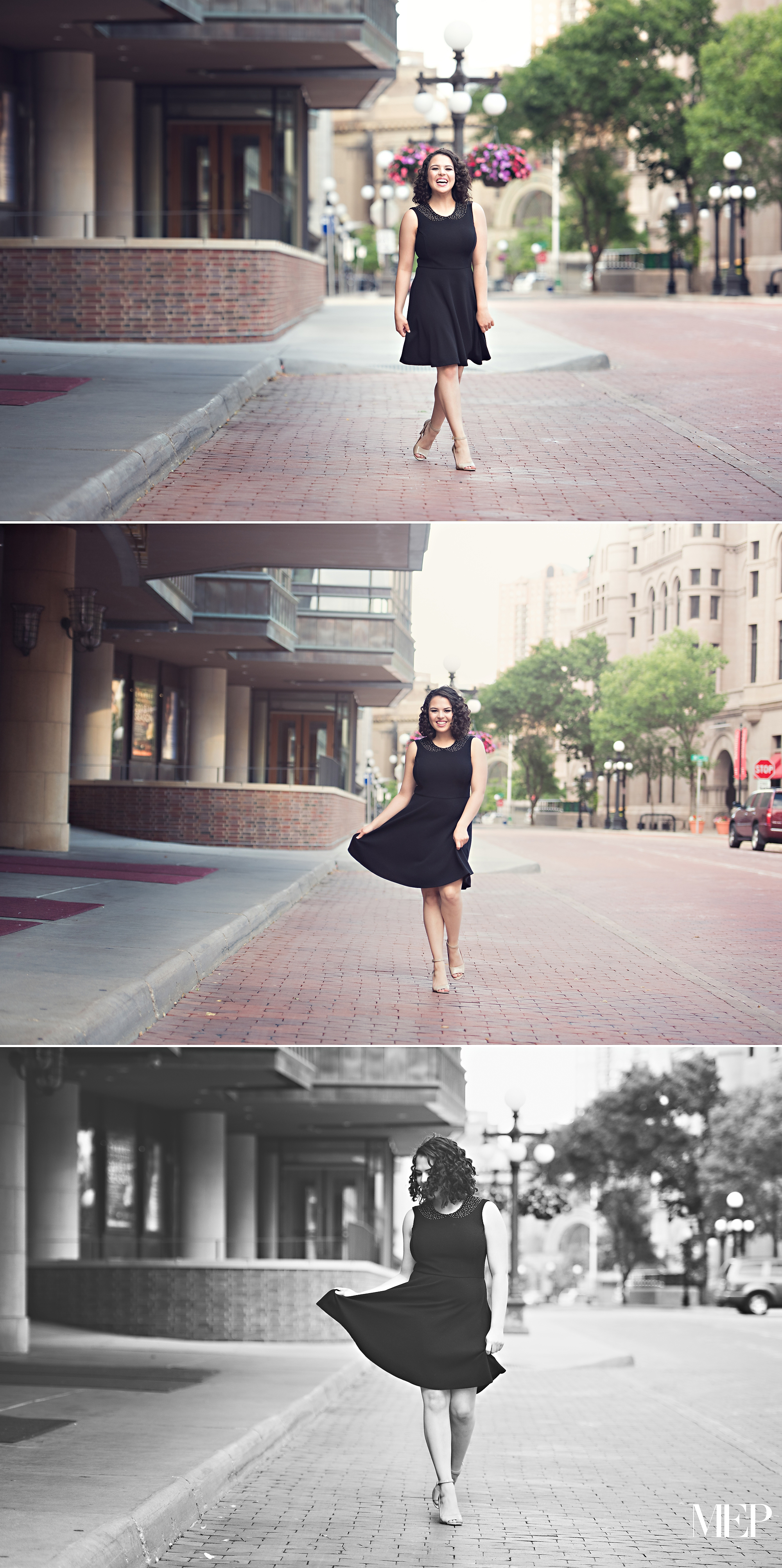 Minneapolis Modern Senior photographer MN actor