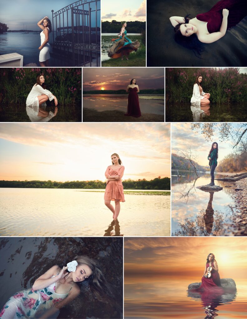 Senior picture locations in minnesota by water mermaid images floating fairytale