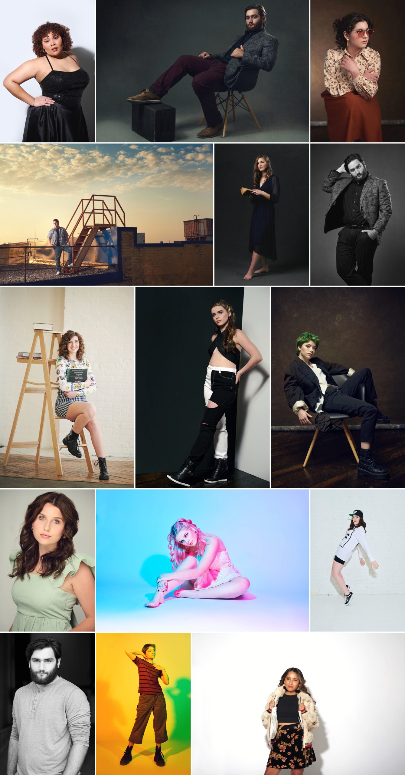 How to find the perfect location for your senior pictures! 8 Senior picture locations in studio editorial unique minnesota